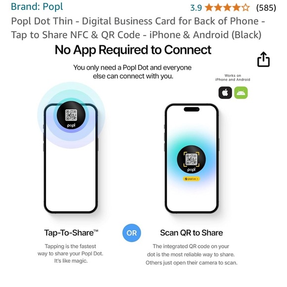 POPL Digital Business Card”Instantly Share Anything” - Picture 3 of 5